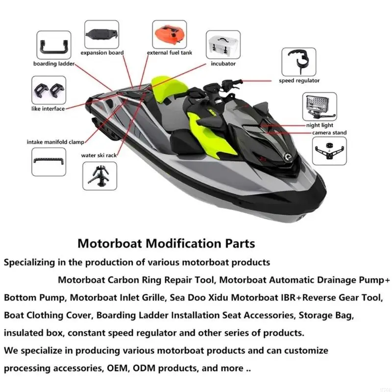 M76E ABS-Lenkbuchsenpaar für RXT-X 260/300 PWC Lenkservice und Wartung – Detail 8