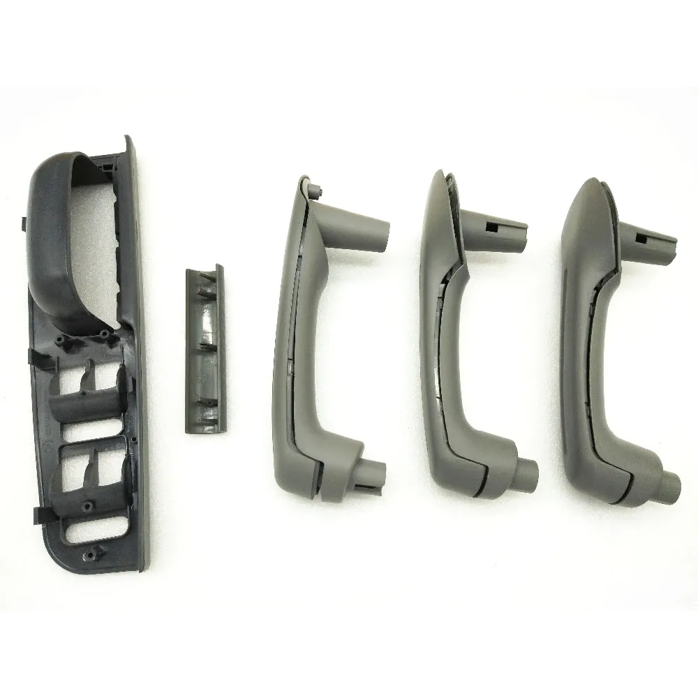 5 قطع مقبض الباب الداخلي الرمادي لشركة فولكس فاجن / جيتا بورا جولف 4 مقبض الباب / مقبض الباب الداخلي / مسند الذراع الداخلي