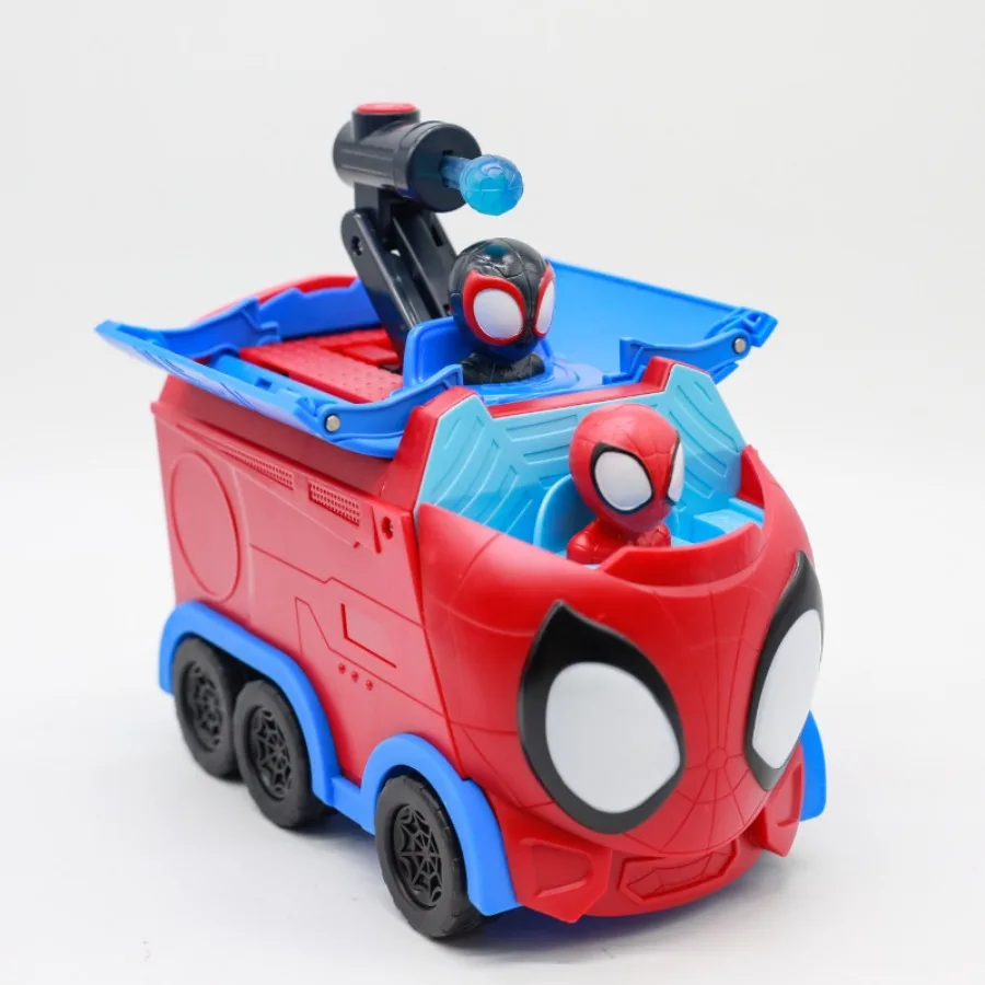 حقيقي الأسود الرجل العنكبوت أصدقاء مذهلة Kawaii سيارة شاحنة سطح المكتب ديكور الاطفال العصرية اللعب هدية عيد ميلاد مجموعة الرسوم المتحركة أنيمي