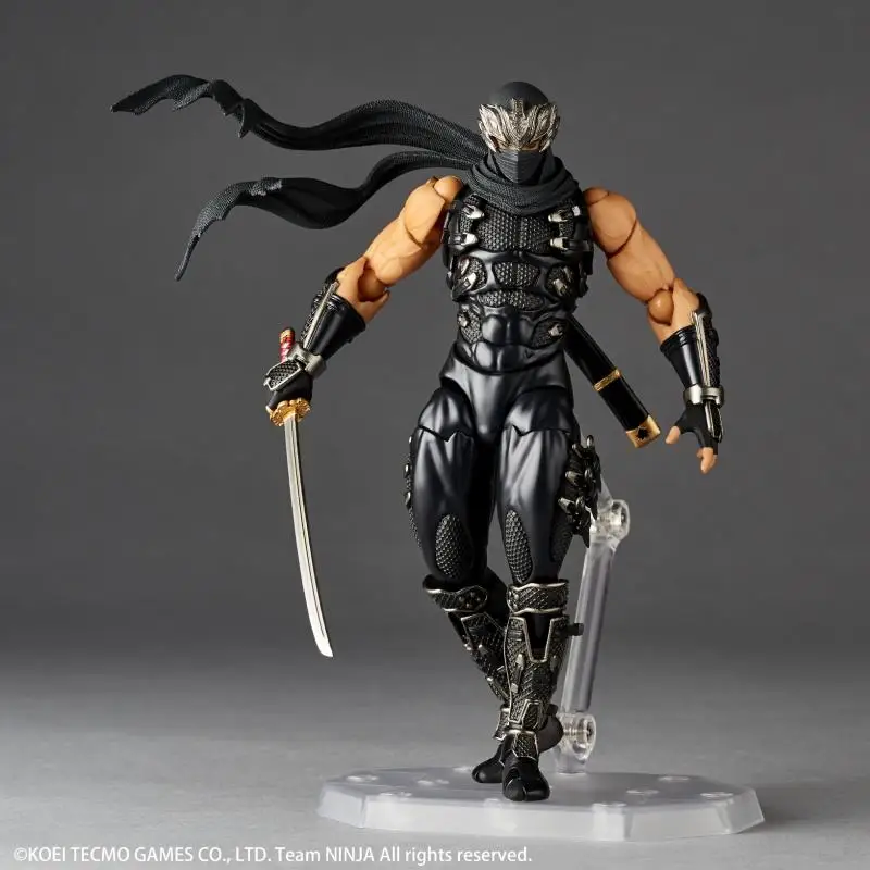 【البيع المسبق】 لعبة مجسمة أصلية من KAIYODO Revoltech مذهلة YAMAGUCHI Ninja Gaiden Ryu Hayabusa