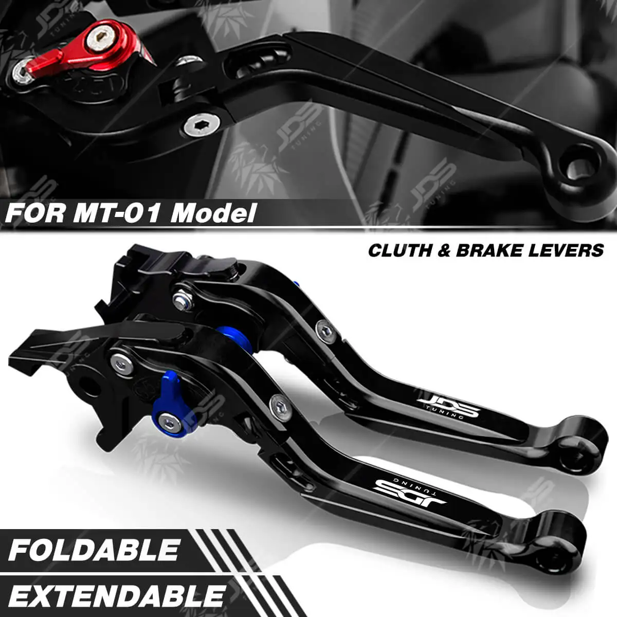 

For Yamaha MT01 MT 01 2005-2012 Clutch Lever Brake Lever Set Foldable Adjustable Handle Levers Motorcycle Accessories Parts