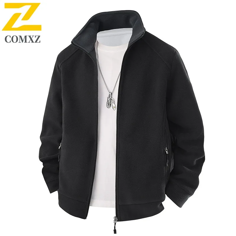 

Men Baseball CollarJacket Winter Warm Office Business Light Coat Windproof Outdoor Travel Lightweight Casual Slim Fit Streetwear