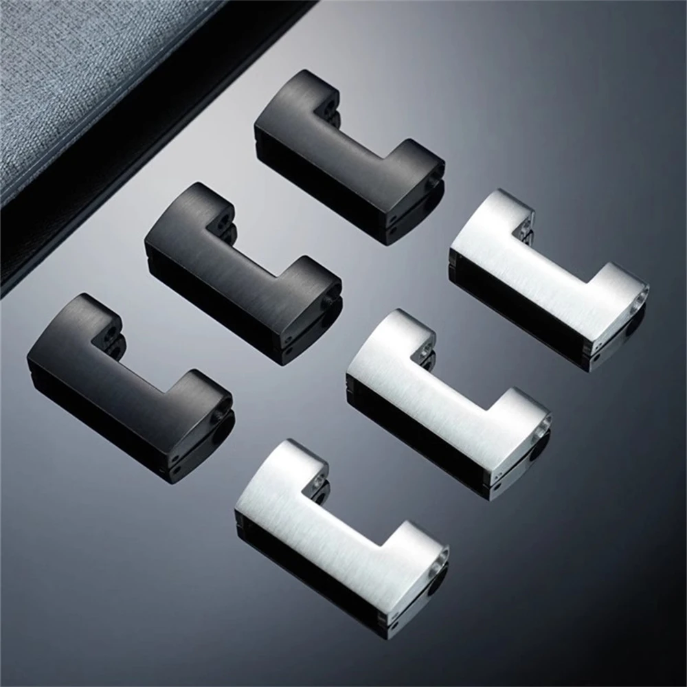 1 زوج الفولاذ المقاوم للصدأ محول ل GST-B100 / 210 / W300 / S100 / S110 حزام الساعات تجديد موصل ساعة رئيس الحبيبية اكسسوارات S