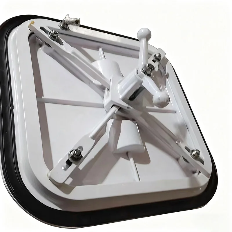 

Quick-Open Yacht Aluminum Hatch Cover Water-Tight Marine Deck Hatch with Piston Part