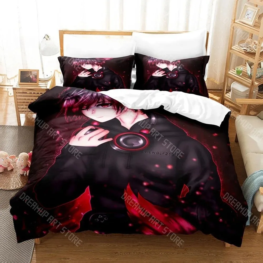 3D Printed Musical Artist Tfmjonny Bedding Set for Boys Girls Duvet Cover Pillowcase Twin Queen King Full Single Double Sizes