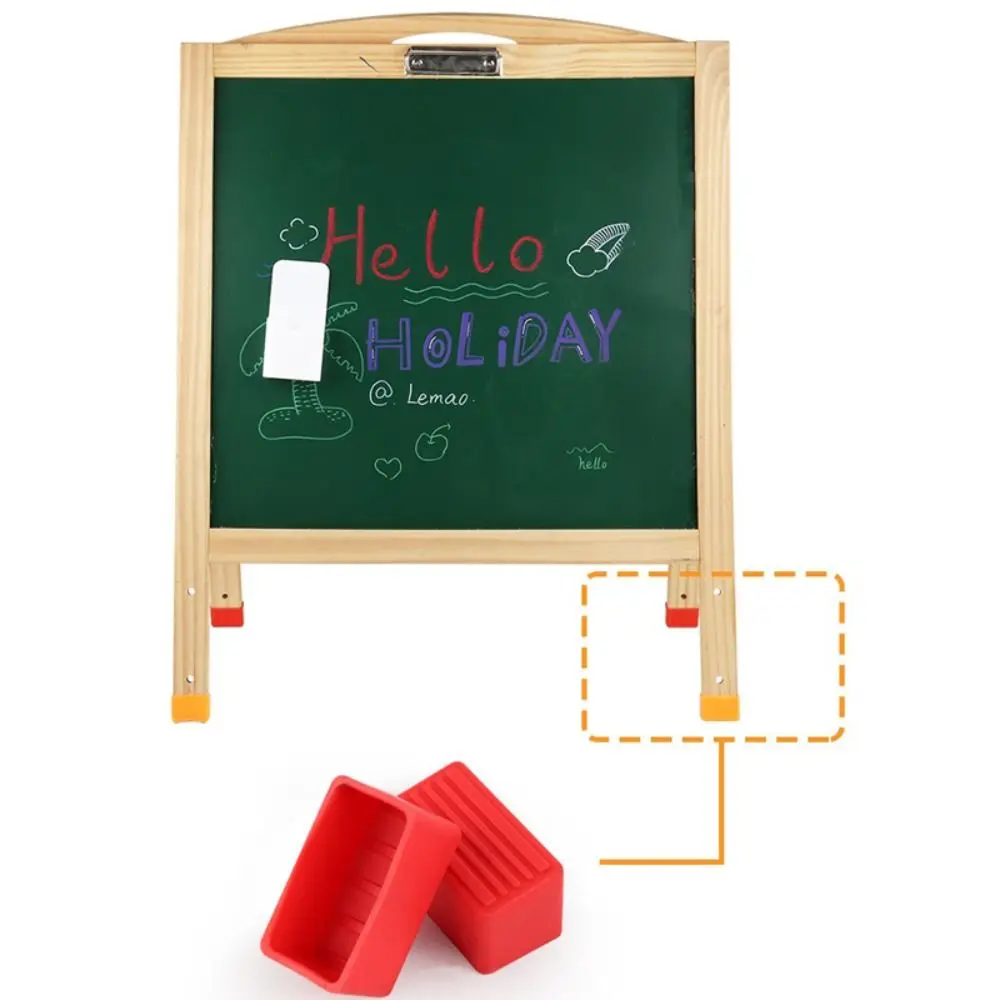 

4PCS New Rubber Easel Feet Cover Pad Anti Slip Wear-resistant Chair Leg Protectors Removable Furniture Foot Cover Home