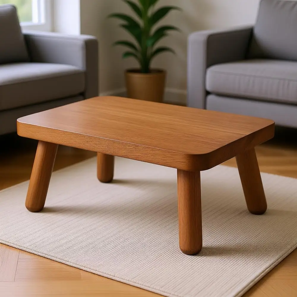 

Прочный деревянный табурет-ступенька с противоскользящим покрытием для кухни, офиса, спальни, сада и ванной (высота 6,3 дюйма)