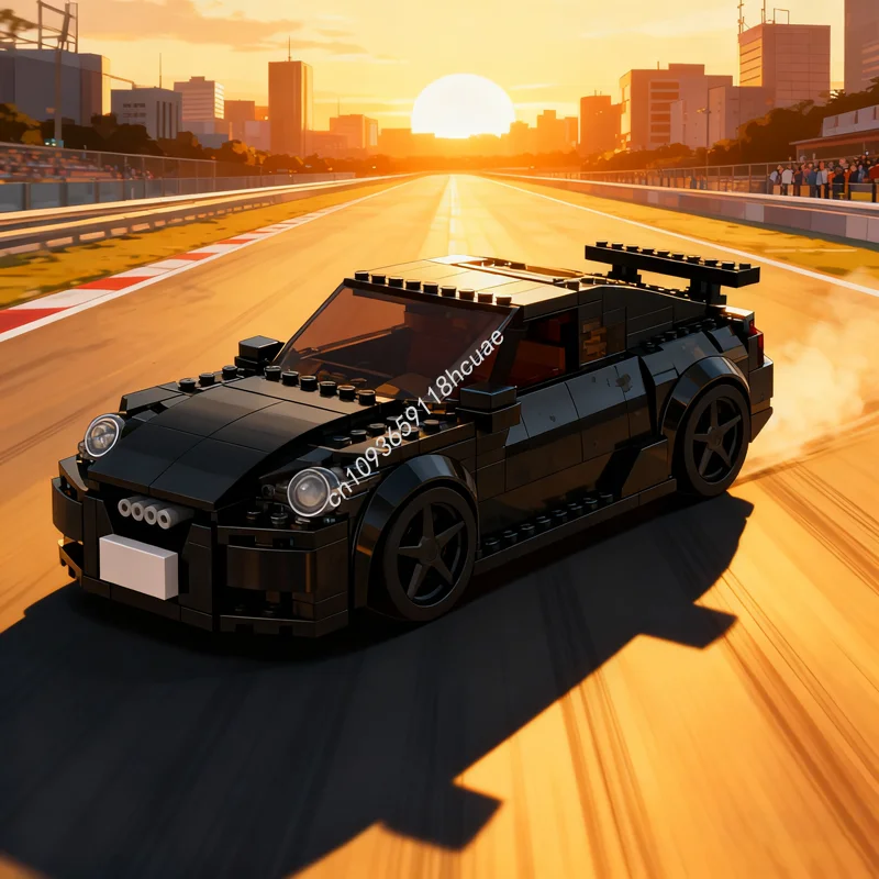 

297pcs MOC Audiee TT City Champions Model Building Blocks Christmas Gift Construction DIY Creative Brick Kids Toys Birthday