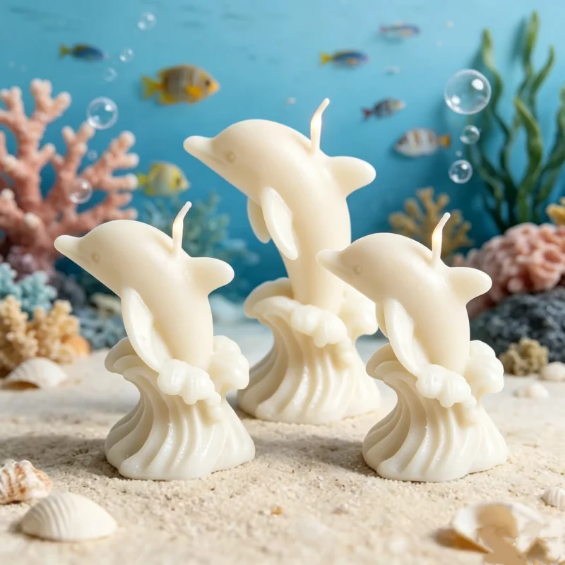 3D Walvis & Dolfijn met Golf S - Resin Ocean Wave Mold recensie en prijs
