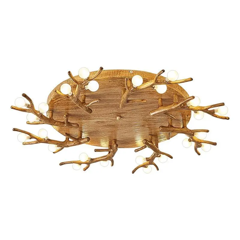 Nordic ceiling lamp, living room bedroom lamp home creative personality modern simple dining room study aisle branch lamp