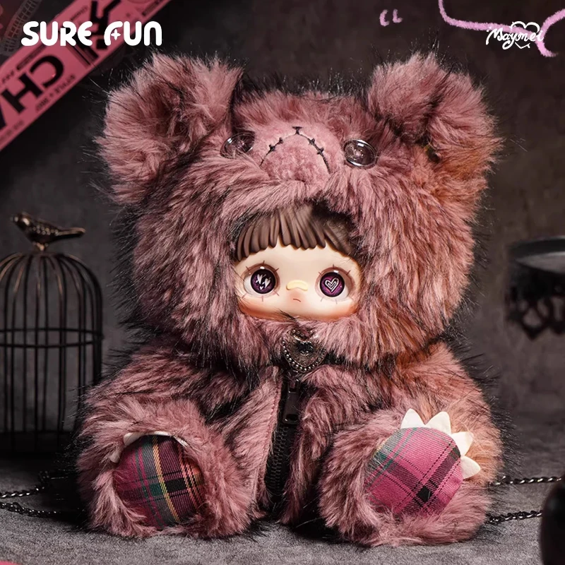 

Плюшевая игрушка Mayme Rebel Doll Series: коллекционная фигурка в закрытой упаковке, милый мягкий рюкзак-подвеска, модный сувенир, подарок для девочек