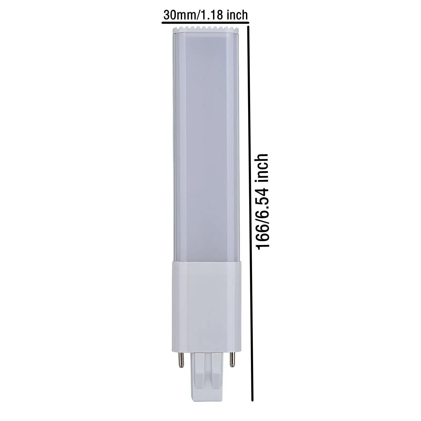 GX23 LED Tube 6W 750LM replaces the 9W GX23 CFL Light Bulb and is ballast-compatible without the need to change wiring