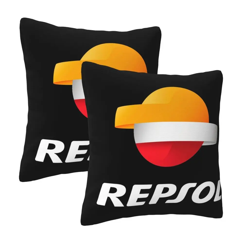 NEW REPSOL Fashion Pillowcases Decorative Pillow Covers Soft and Cozy 2 PCS