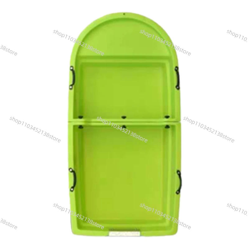

Suitable for 2 People 2.2M Green Plastic Cruise Ship Folding Boat