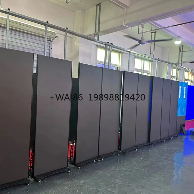 Smart Custom Digital Full Color Indoor Outdoor Advertising Video  Led Wall Frame Poster Screen Portable Movie Led Display
