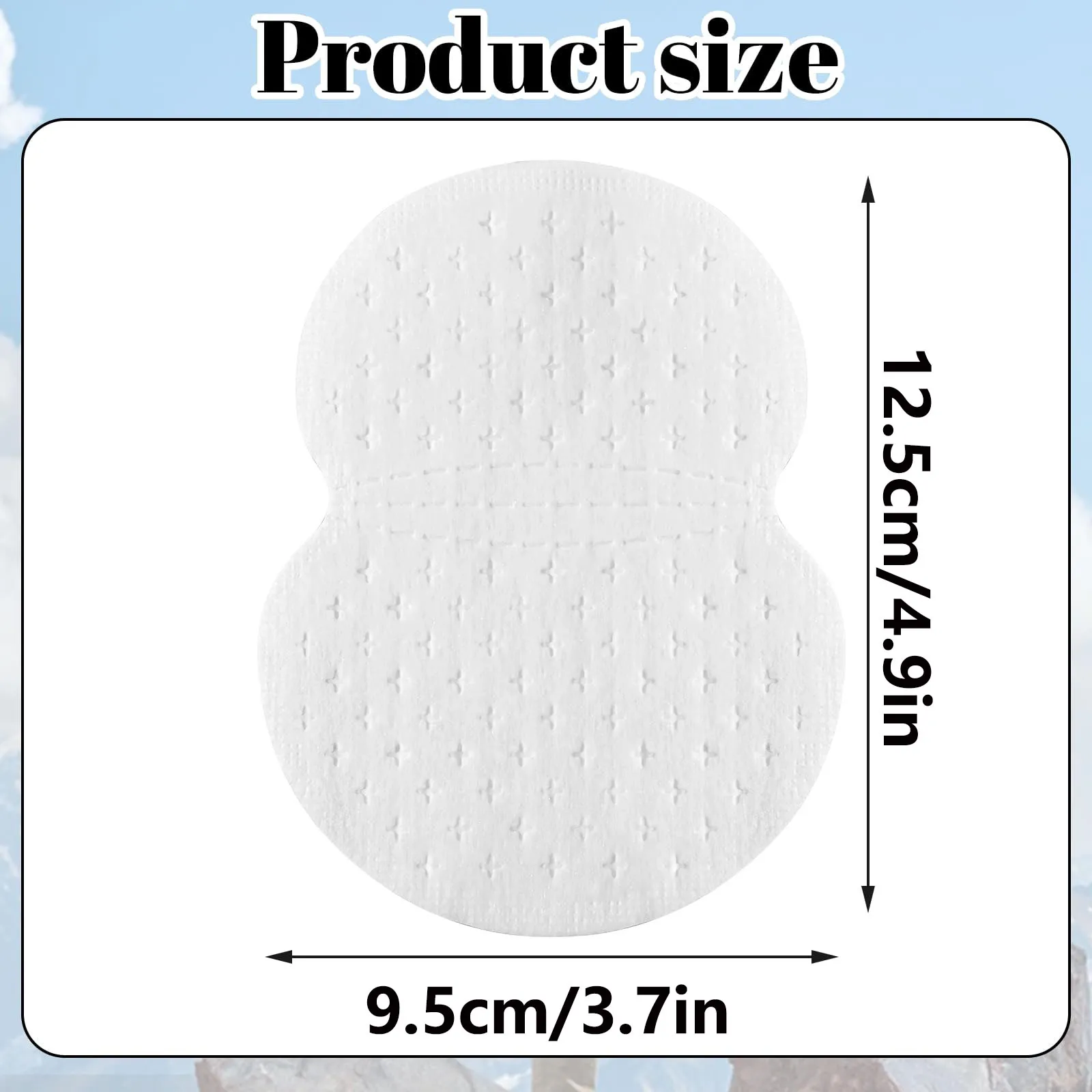Underarm Sweat Pads Armpit Sweat Pads for Women and Men Premium Sweat Shield Fight Hyperhidrosis Disposable Underarm Pads