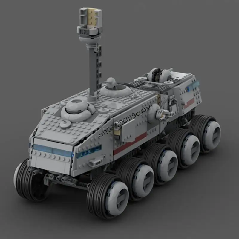 

Новый конструктор из 1156 деталей: Модель тяжелого транспортного средства Juggernaut из фильма «Звездные войны», креативный набор для сборки, подарок на день рождения для детей