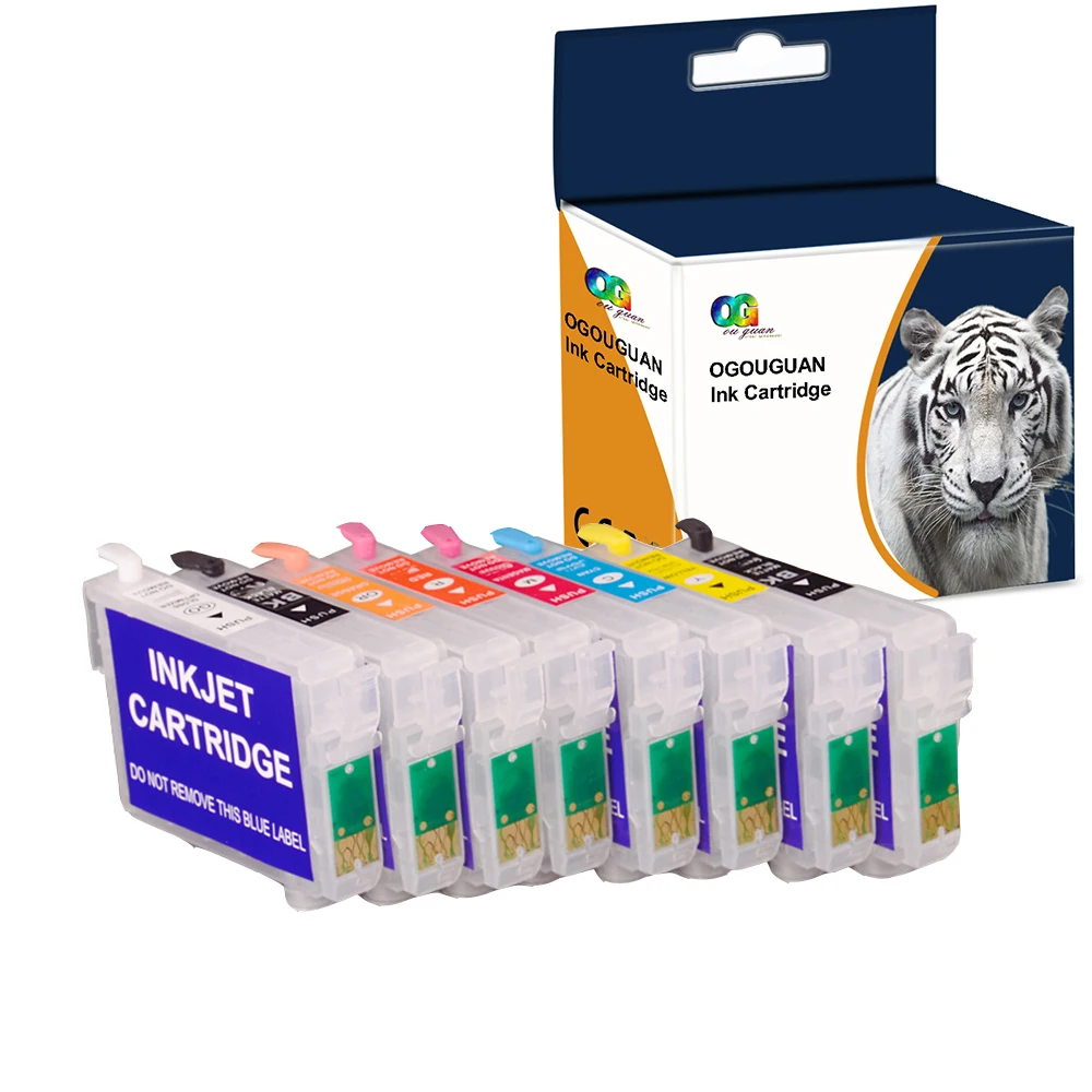 

12pk CompatibleT0691-T0694 Ink Cartridge For Epson NX 415 NX 510 NX 515 CX 5000 6000 7000F Printer Whit Chips