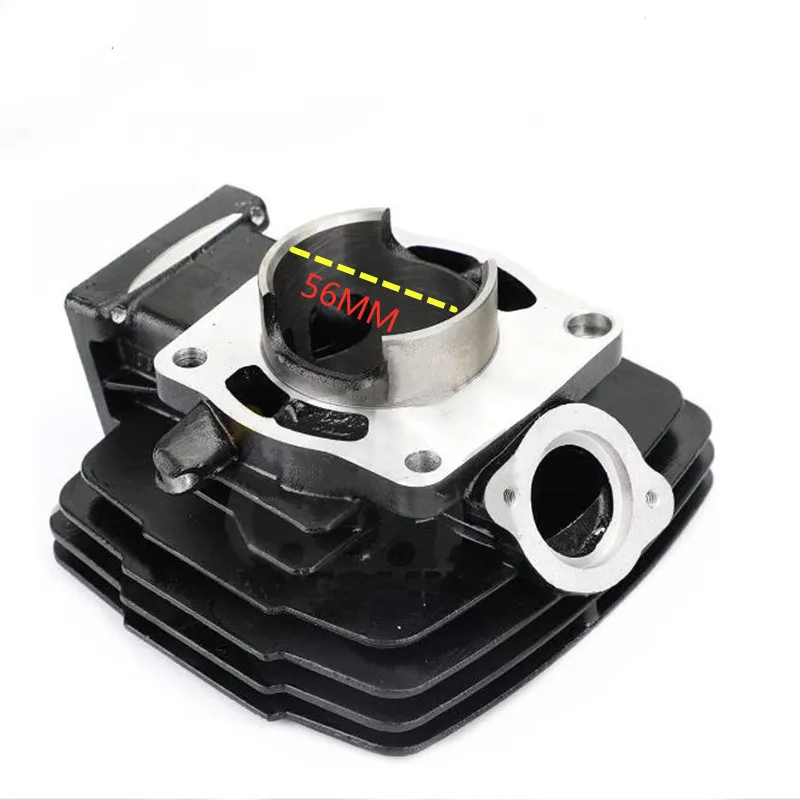 

Motorcycle Cylinder Sleeve Suitable for Two-stroke DT125 Cylinder Sleeve DT125 Piston Kit 56mm