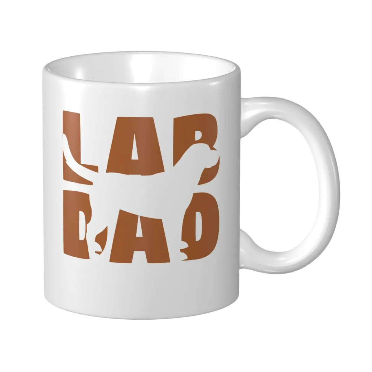 Mark Cup Mug Labrador Retriever Dogs LAB DAD Coffee Mugs Tea Milk Water Cup Travel Mugs For Office Home