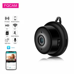 V380 Pro WIFI Mini Dome Camera Wireless Indoor 720P Black Smart Home Security WIFI Camera Video Surveillance