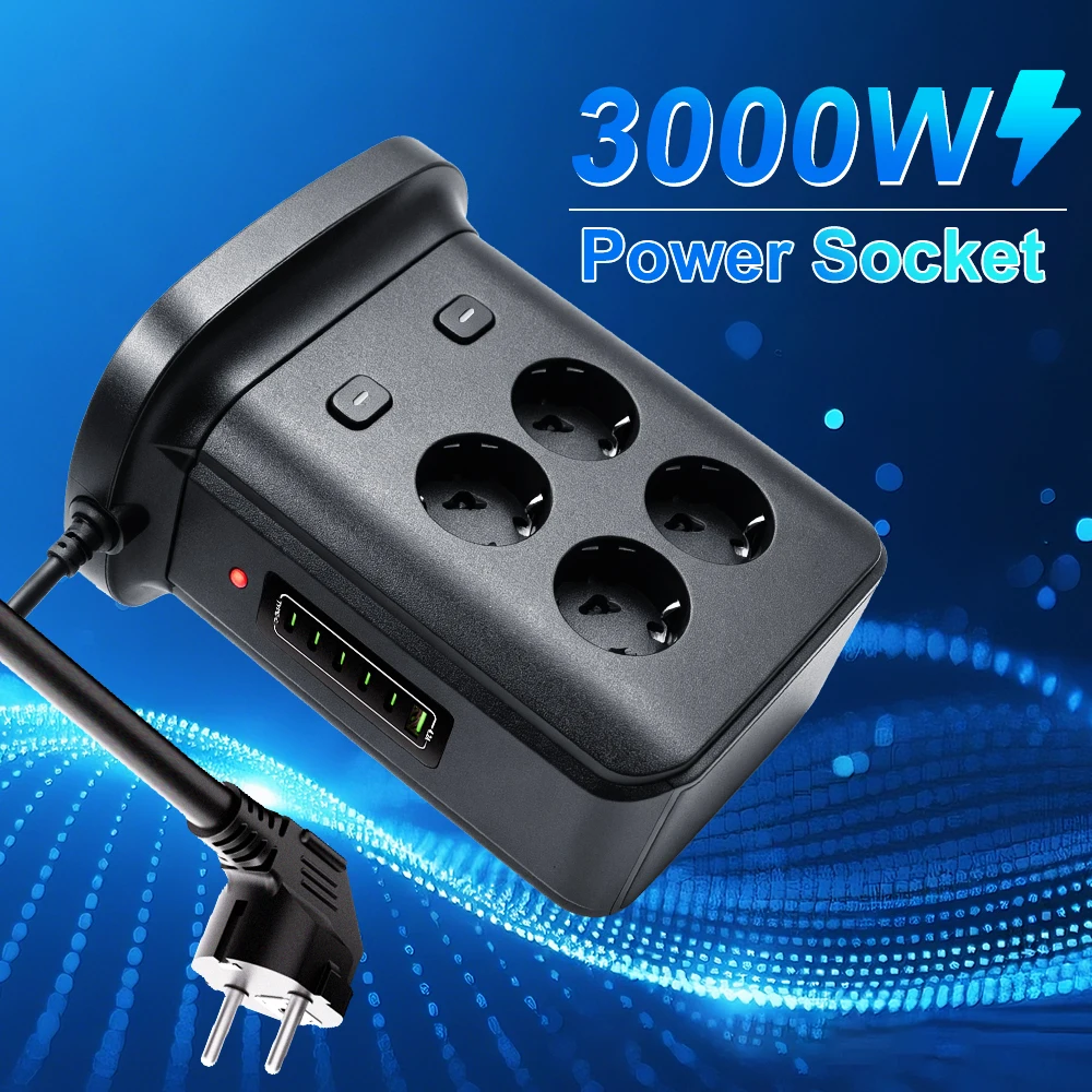 Outdoor Usb Power Strip - مقبس طاقة بقدرة 3000 واط مع