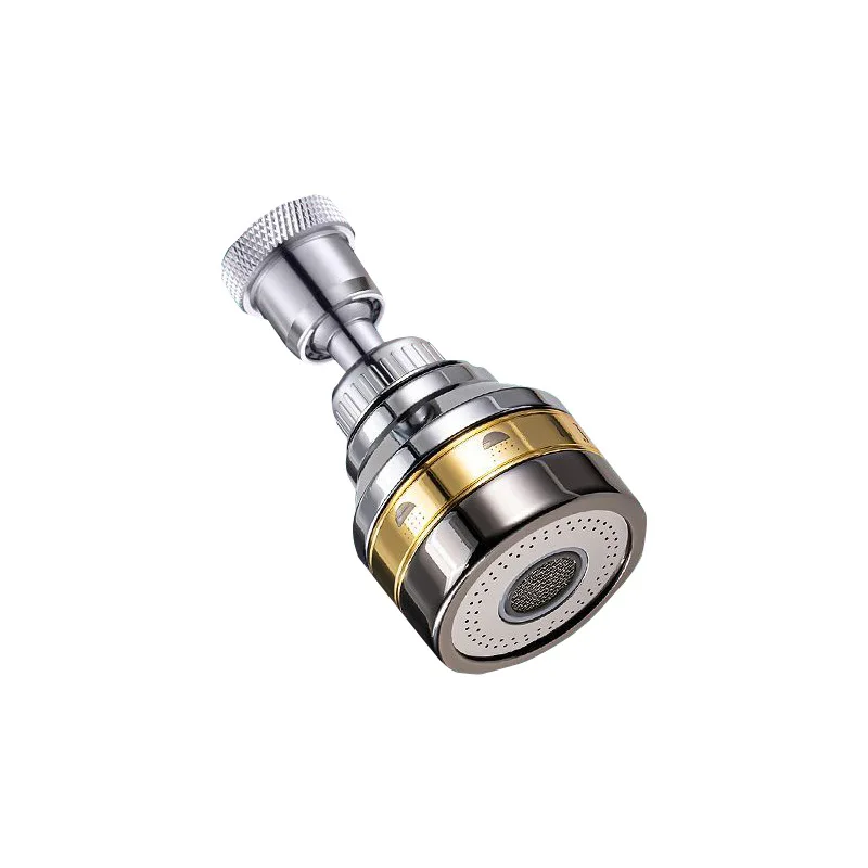 3 Water Modes 360° Swivel Brass Kitchen Faucet Aerator Water Saving Anti Splash Bathroom Faucet Extender Aerator,Faucet Adapter
