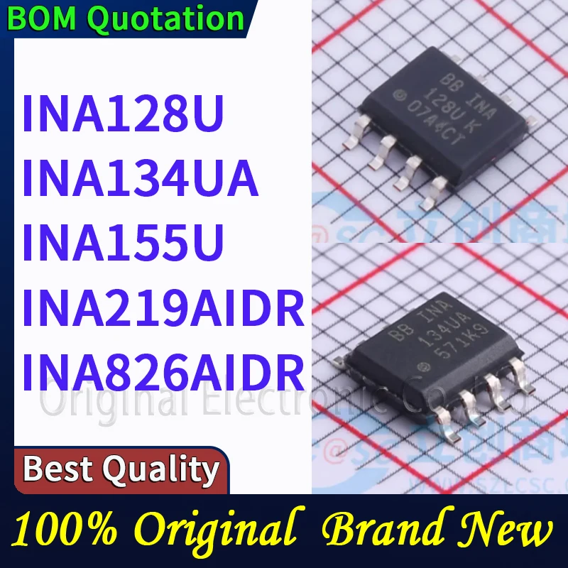 

INA128U INA134UA INA155U INA219AIDR INA826AIDR In stock Original High quality