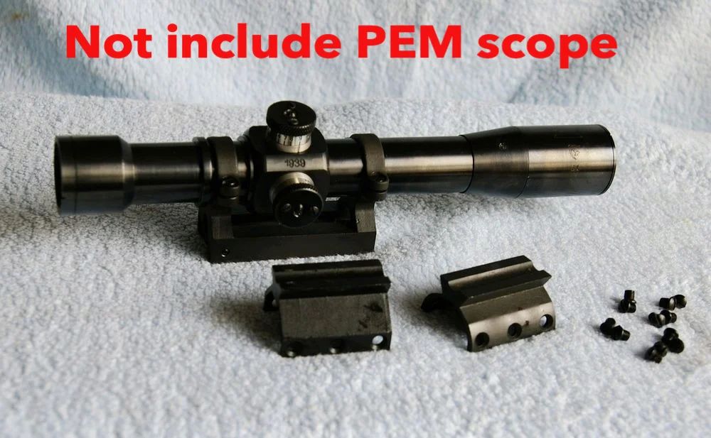 Mount and Round base screw tap drill  for PEM Scope RSM
