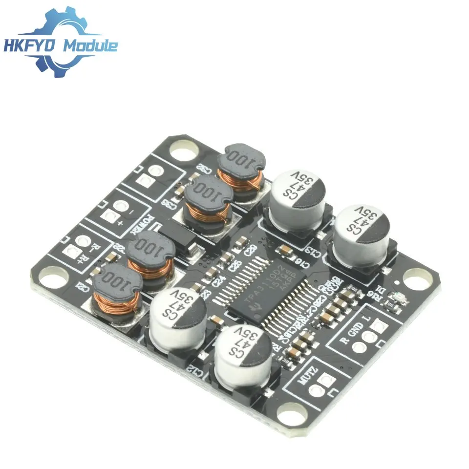 Digital power amplifier board Audio amplifier board TPA3110 speaker Power amplifier board HD super PAM8610