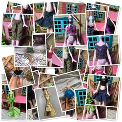 30cm Monstering High Doll for Bratzes doll Dressing Soft Casual Wear Handmade Clothes Outfit Doll Clothing Girl Toys