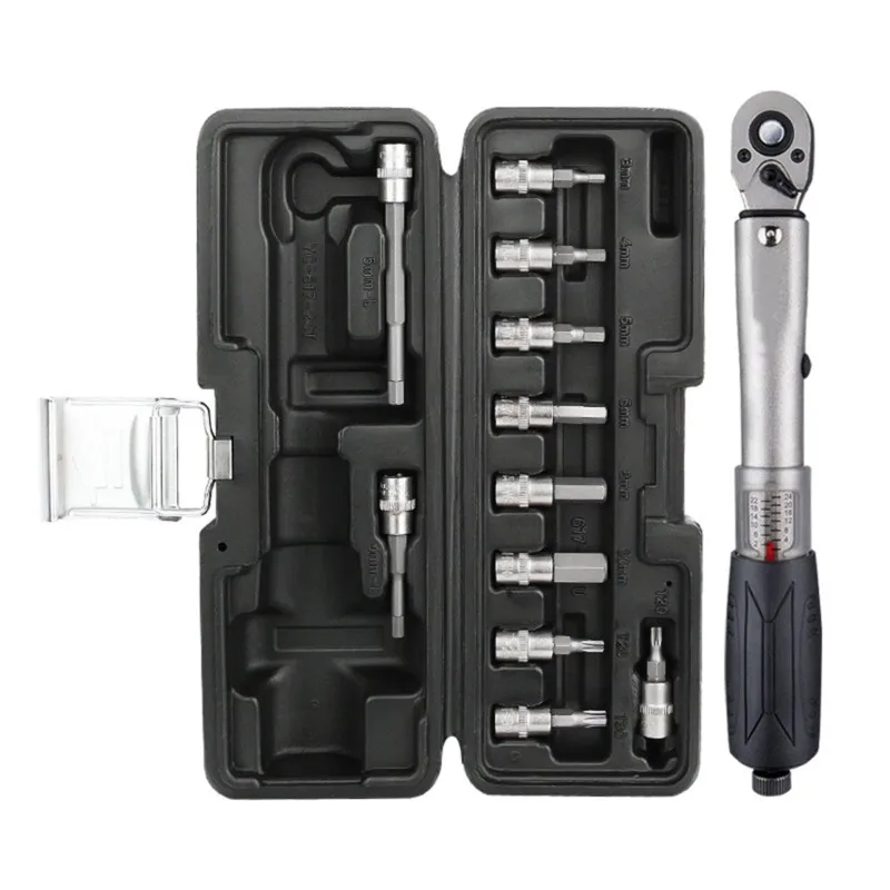 

Набор металлических динамометрических ключей NALFI-YC-617-2ST для велосипедов - инструменты для ремонта горных и шоссейных велосипедов