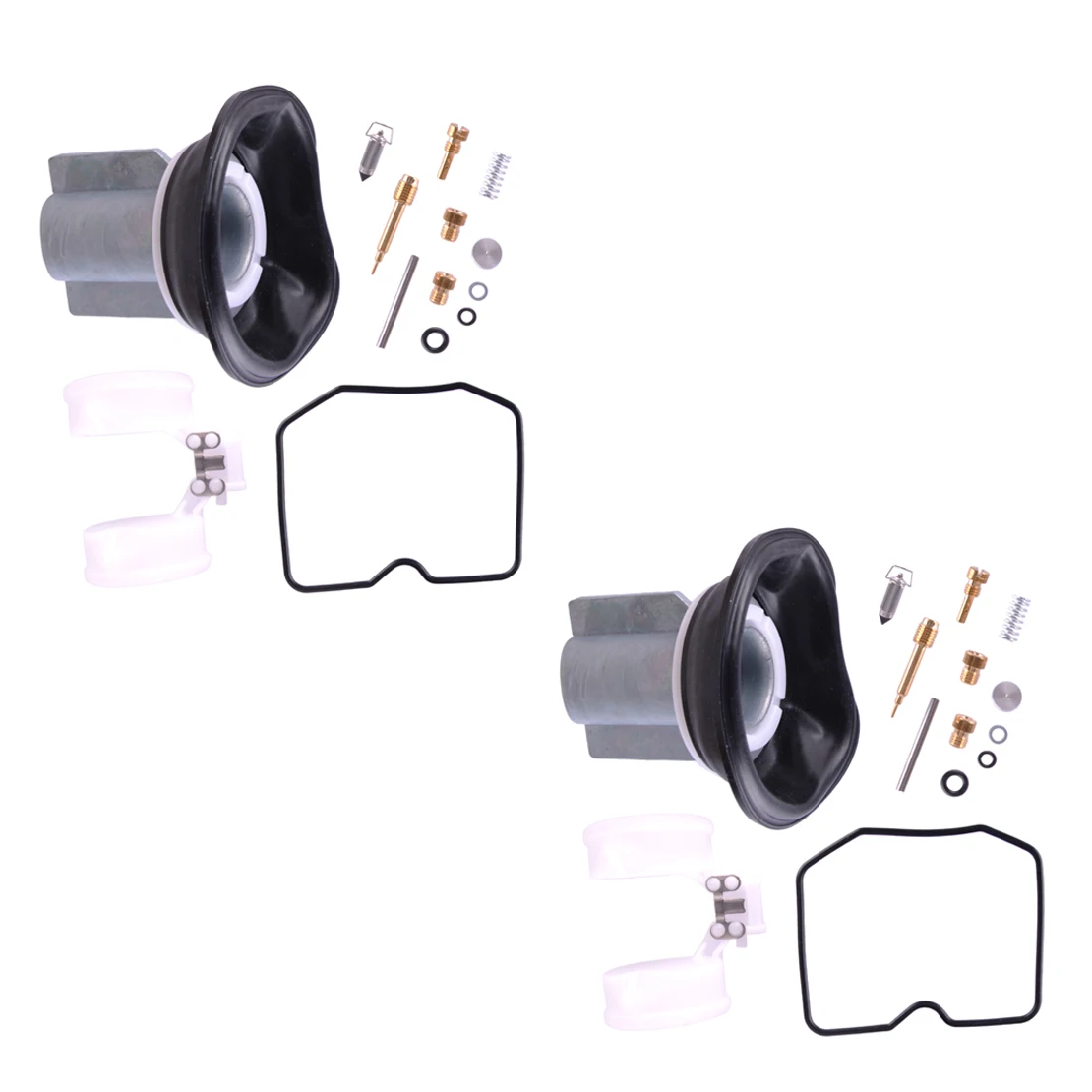

2 Sets Carburetor Repair Kit Plunger Diaphragm Fit for Kawasaki EX500 GPZ500S Ninja 500R New High Quality