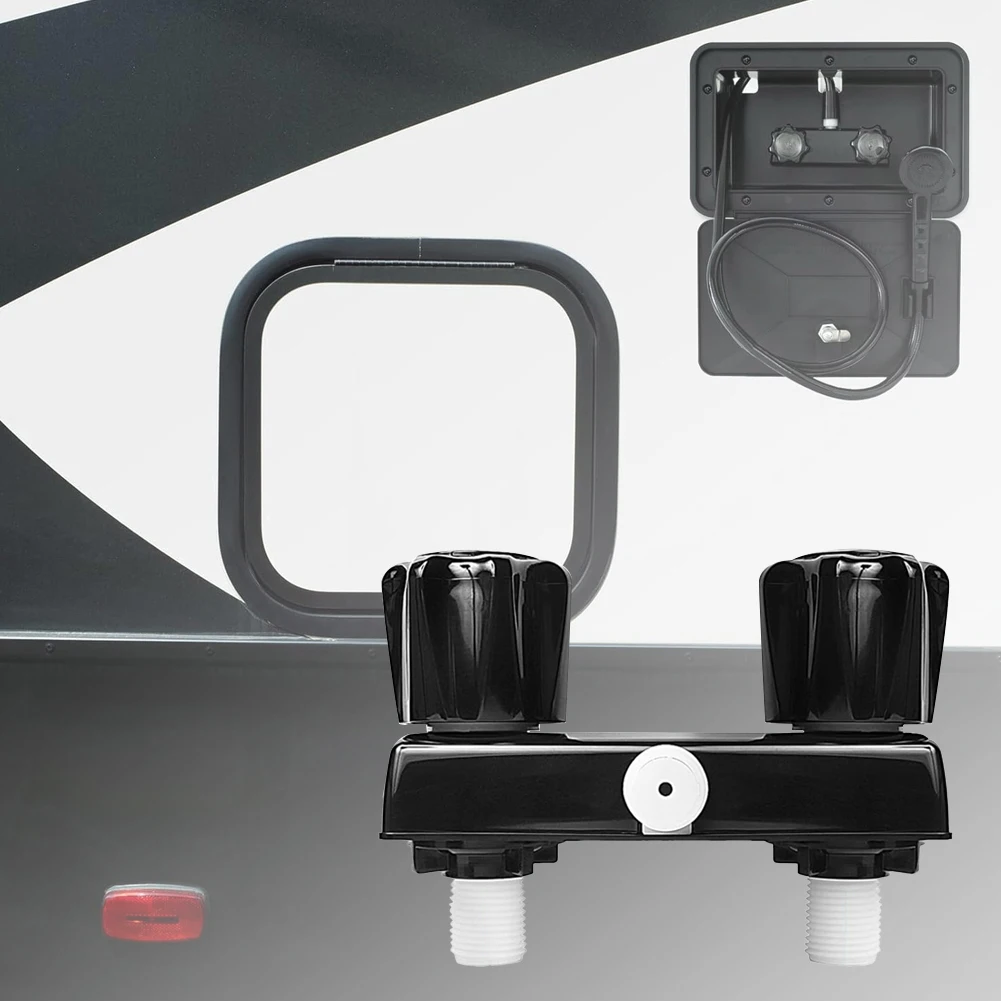 Grifo de ducha RV, válvula de ducha RV, desviador, ducha de baño, válvula mezcladora, Control para ducha de baño exterior e interior