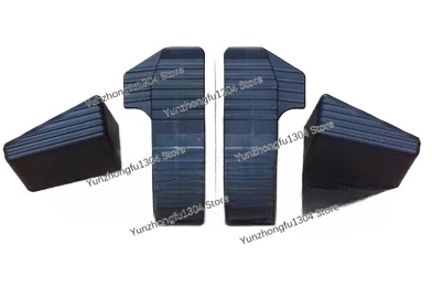 Excavator accessories PC200-5-6-7-8 PC60-7 walking foot pedal rubber decorative rubber plate rubber