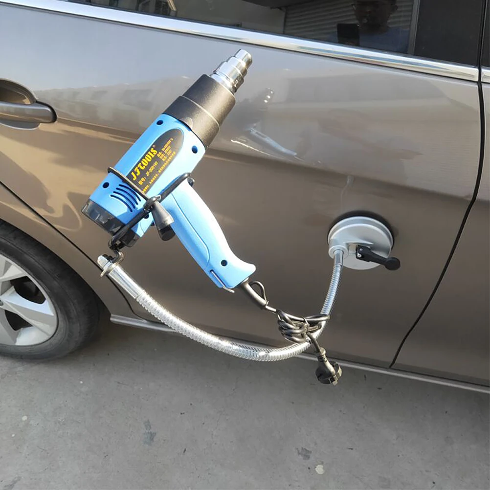 

Tool Flexible Holder Suction Cup Heat Bracket Hot Air Stand Automotive Parts Long Lasting Durable Easy to Use