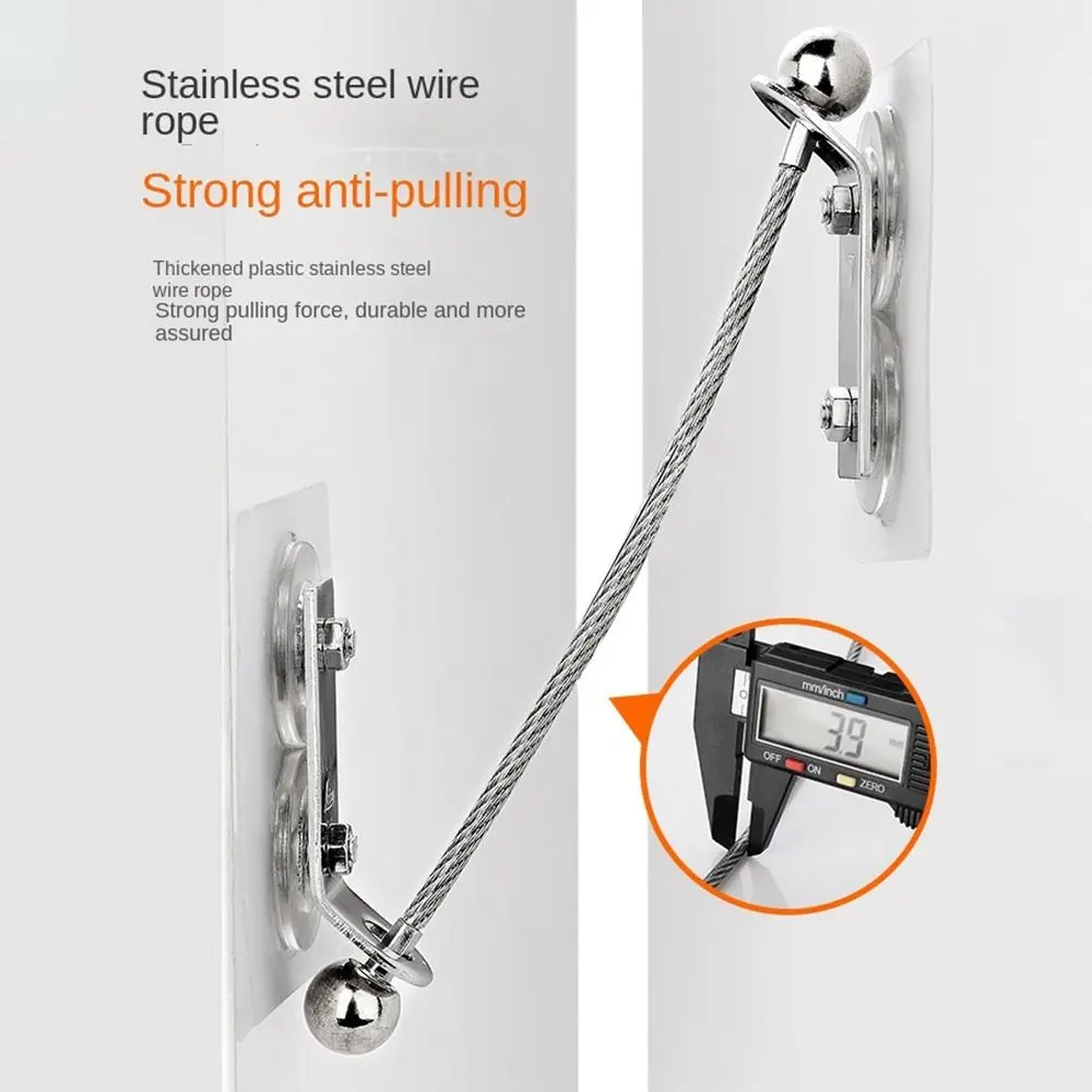 

Stainless steel Anti-reverse Device Furniture Anti-reverse Cabinet Anti-reverse Buckle Multifunctional Children's safety