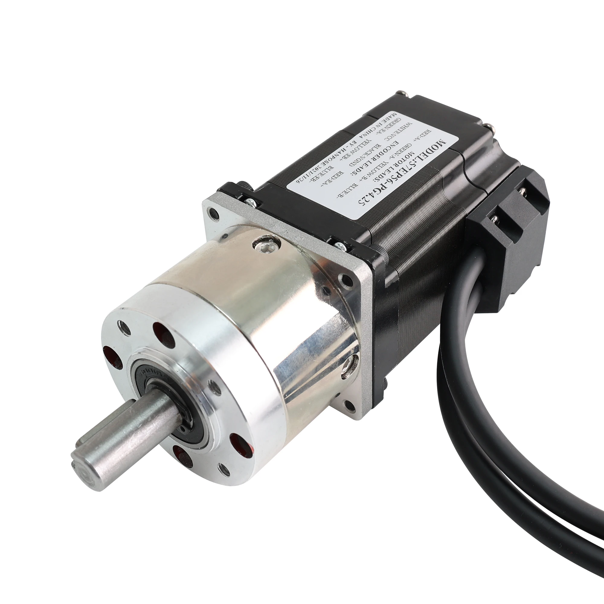 

4.0A 57 Servo Stepper Motor 57EP56-PG Reduction Ratio 3.6-1 4.25-1 Closed-loop Reduction Motor 1.3N.m Stepper Motor Nema23 24V