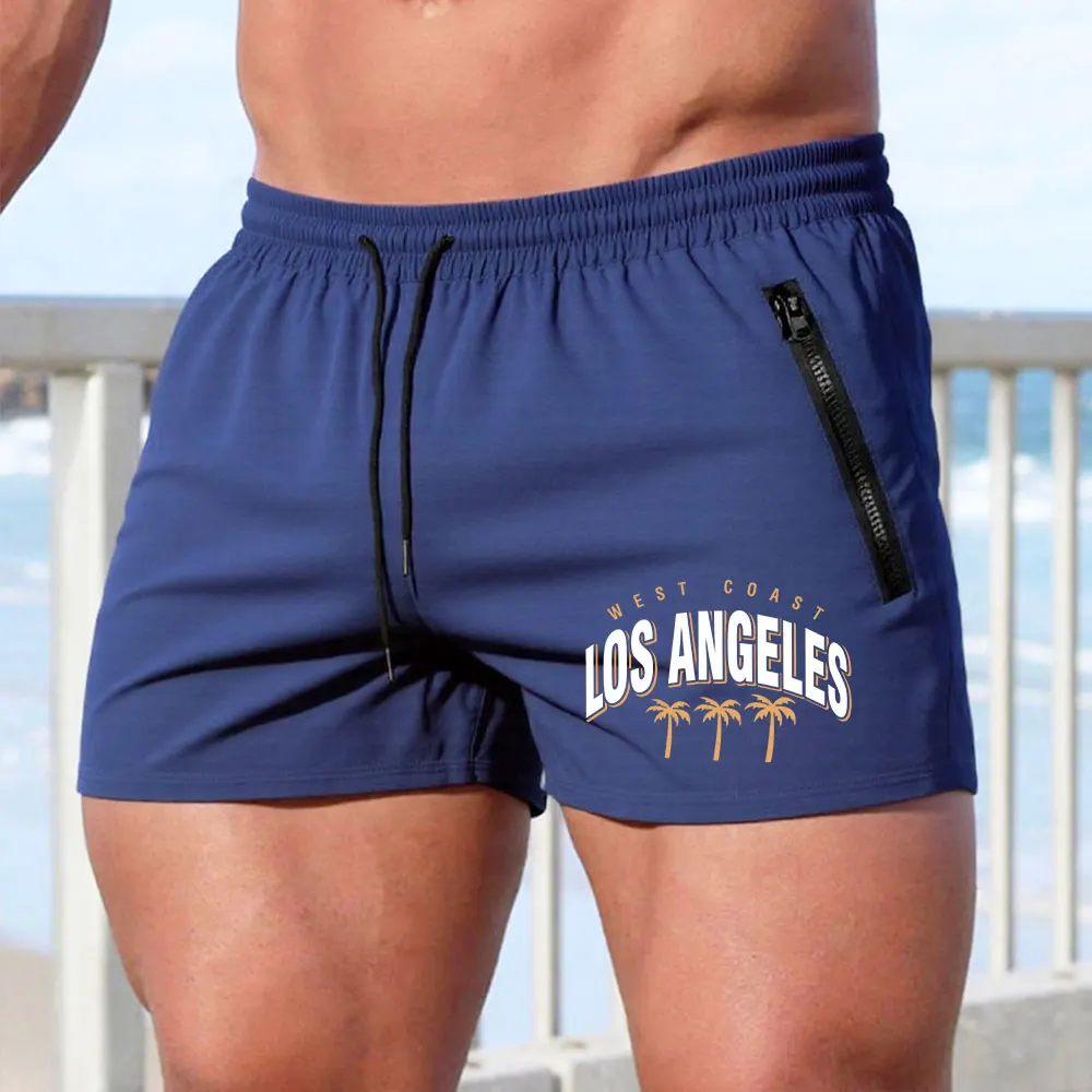 กางเกงว่ายน้ําชายฤดูร้อนโรงยิมฟิตเนสเพาะกายมะพร้าวพิมพ์กางเกงขาสั้นชายหาดกางเกงนักมวยผู้ชายกีฬา Sportwaer