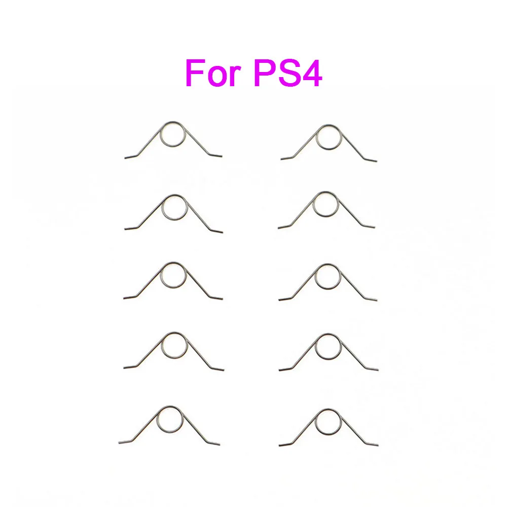 10-100pcs For PS3 PS4 PS5 Switch L2 R2 Trigger Button Spring Metal Replacement R2 L2 Trigger Buttons Component