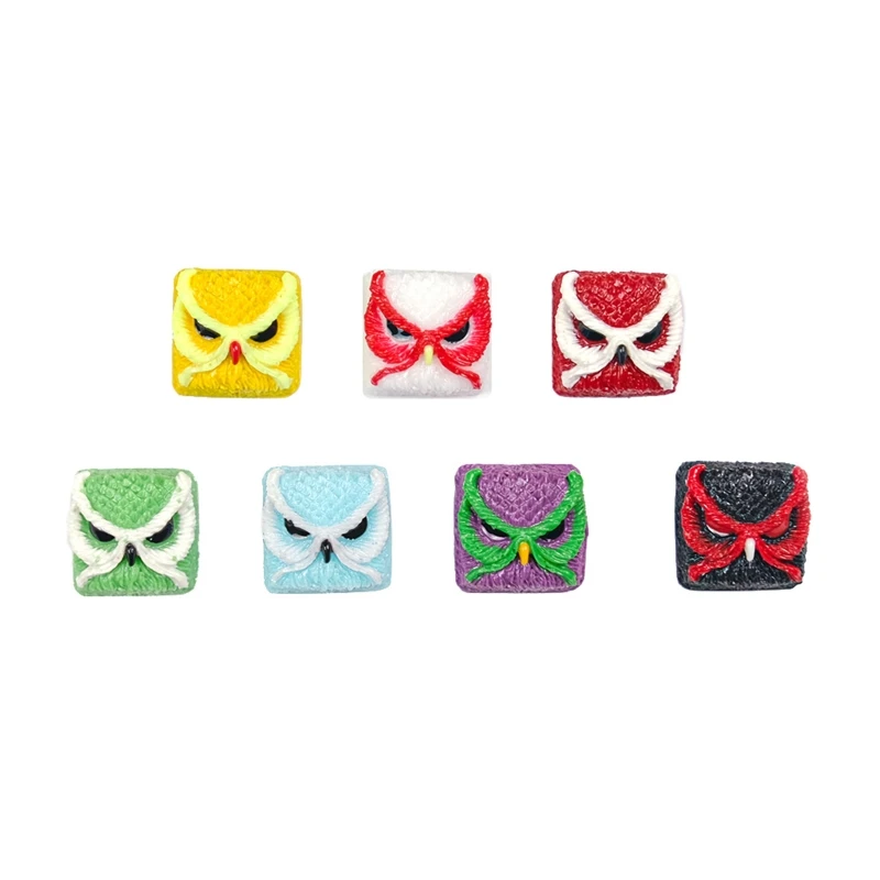 1PC Keycaps Small Owl Design Resin Keycaps For Cherry MX Mechanical Gaming Keyboard