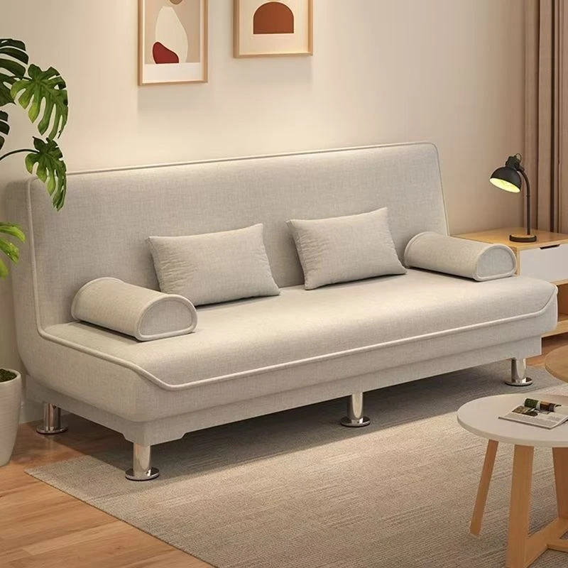 Sofa bed, multifunctional folding sofa bed, double or triple, small apartment, living room rental, fabric sofa