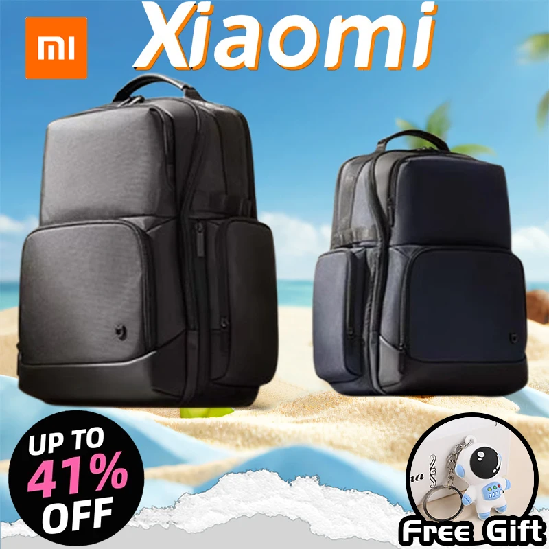 Xiaomi Mijia Men Travel Backpacks Campus Notebook Backpack Waterproof Boy Backpacks for School Travel Bag