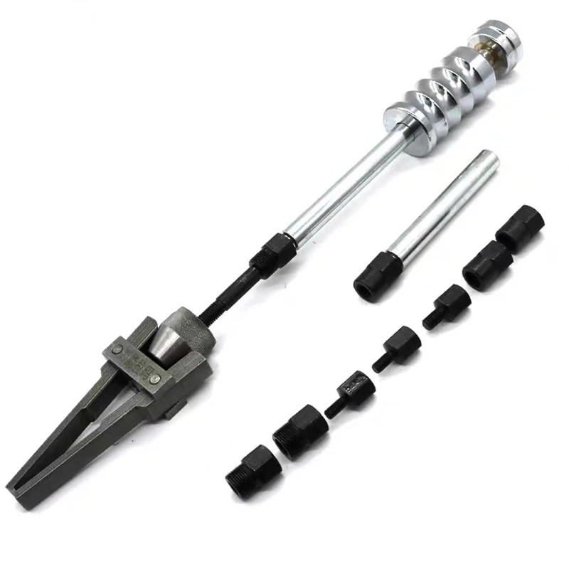 diesel common rail injector dismounting puller for all brands diesel injector with slider hammer 8pcs joints