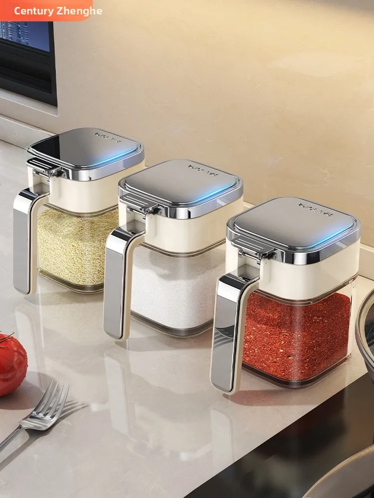 

High End Sed Seasoning Bottle Kitchen Storage Container Waterproof Moisture Proof Salt Jar for Household Kitchen Use