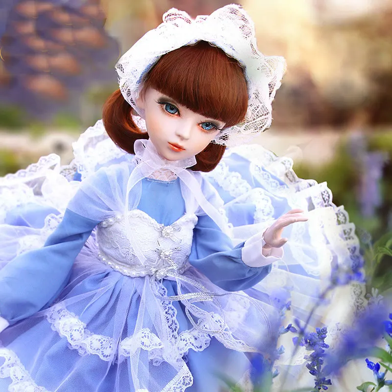 Handmade 1/3 Bjd Dolls 60cm Victorian Girl Dolls Full Set Ball Jointed Princess Doll Girl Toys for Children Birthday Gift