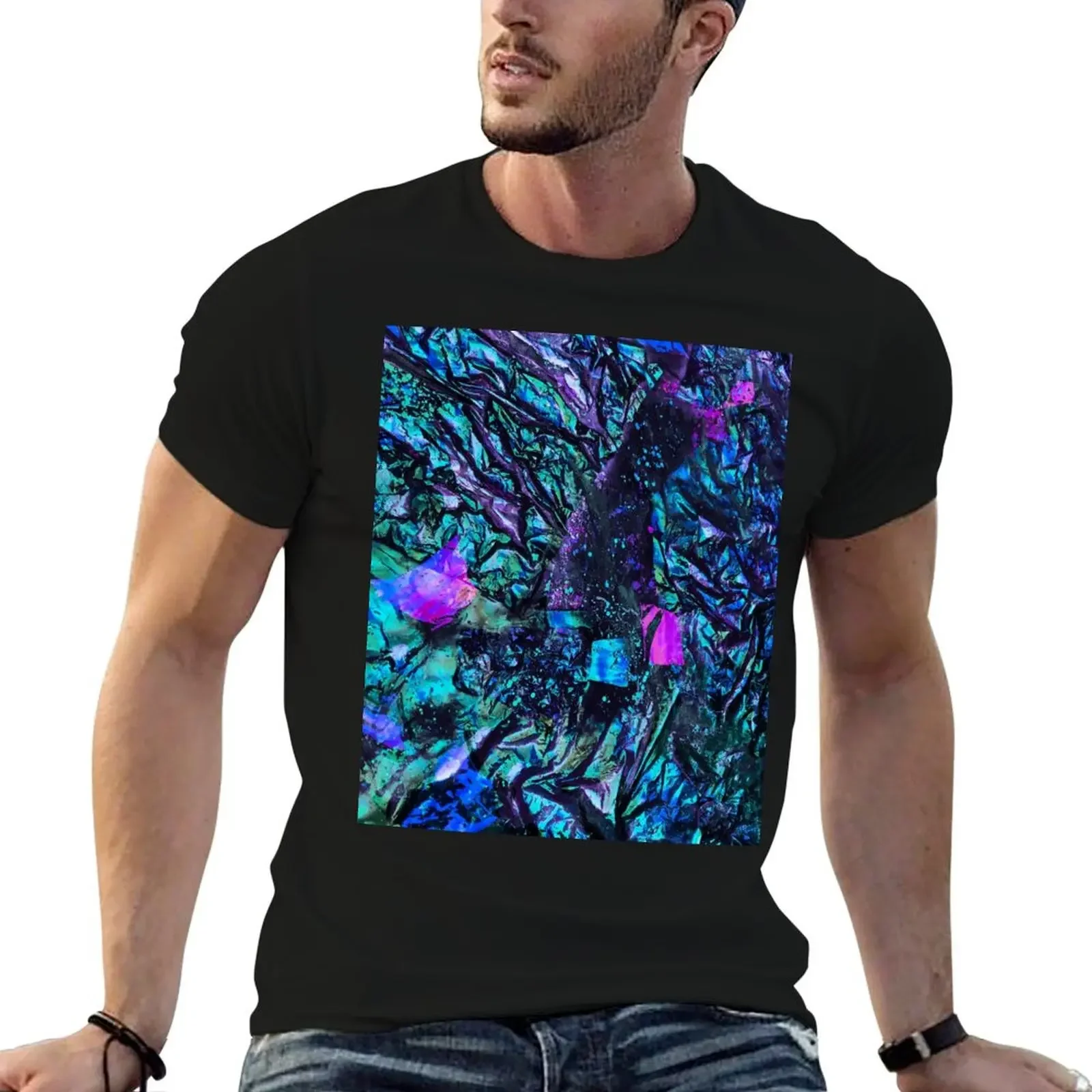 Peacock Iridescent T-Shirt sublime boys whites mens t shirts pack