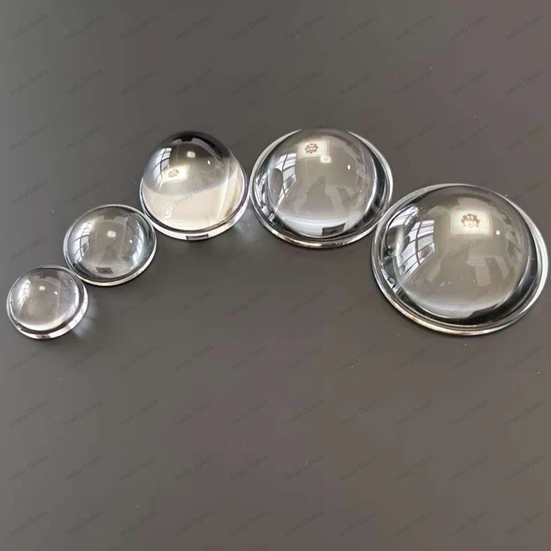 12.6mm 20mm 22mm 23 28mm 30mm 34 38 44mm 50mm Plano Convex Optical Glass Lens for LED Flashlight Torch Auto Car Lamp Spotlight