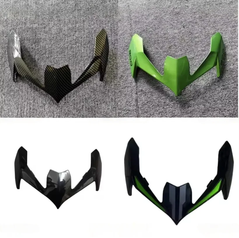 Motorcycle ABS Front Upper Nose Headlight Fairing Cowls Cover Set Fit For KAWASAKI Z900 Z 900 2020 2021 2022 2023 2024
