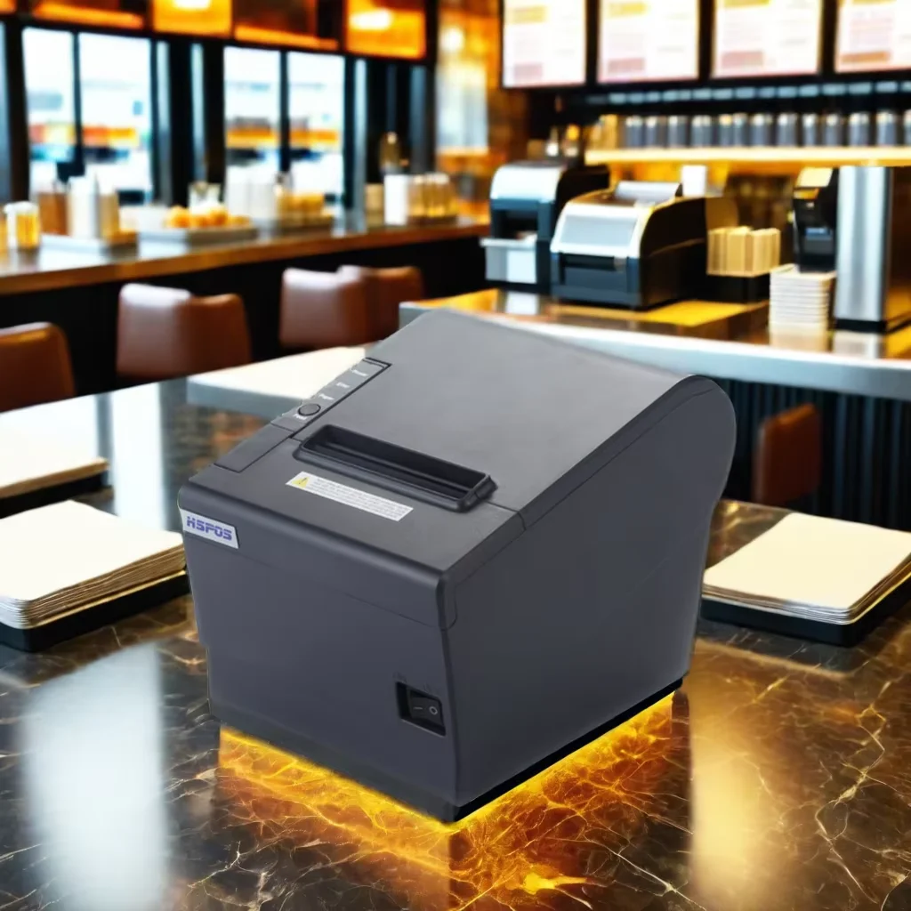 

ATV&UTVThermal Receipt Printer Support 58mm and 80mm Paper Roll for Supermarket USB Serial Parallel LAN, BT HS-802